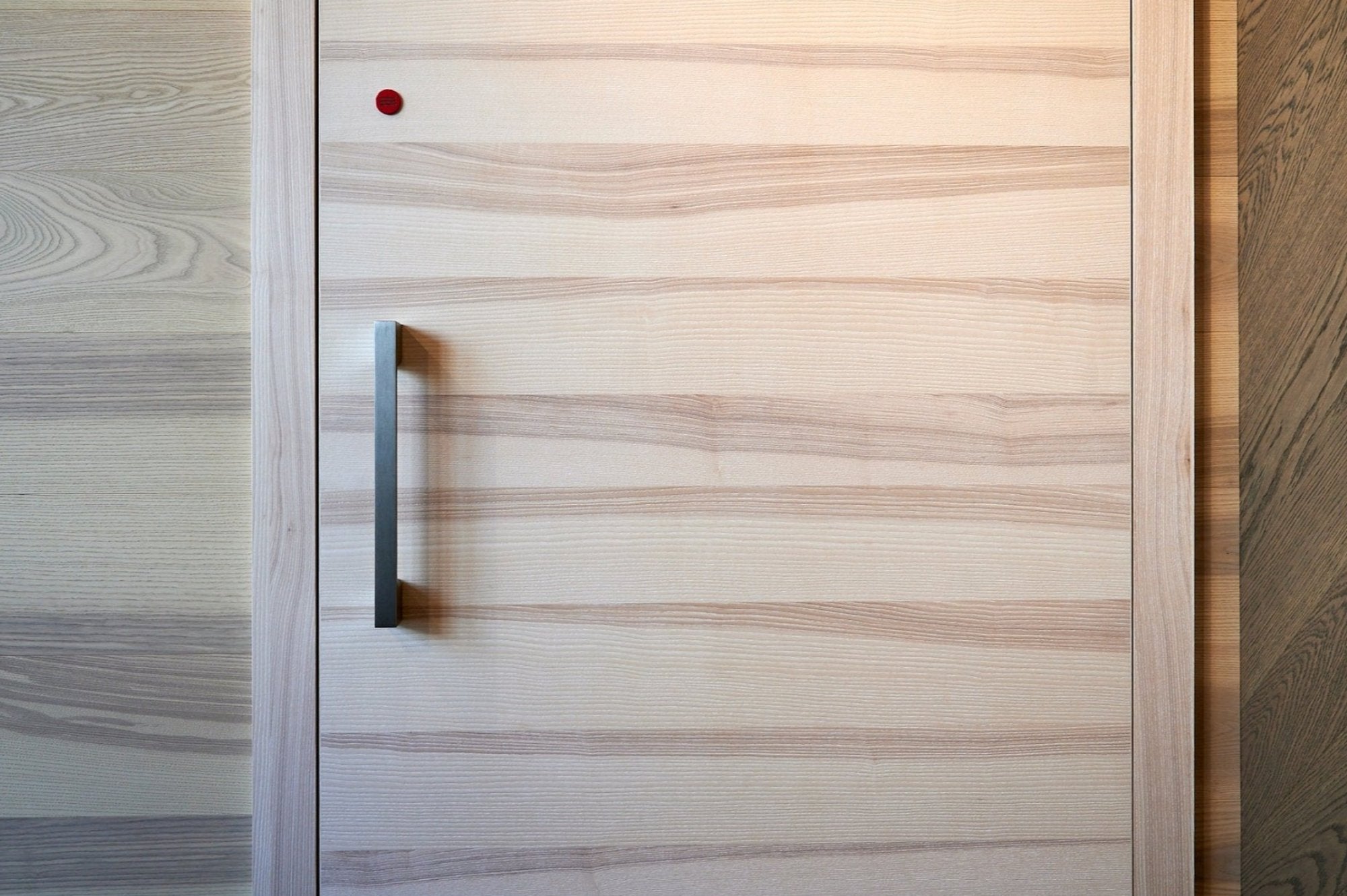 Futtertüre Esche Kern weiss gebürstet geölt