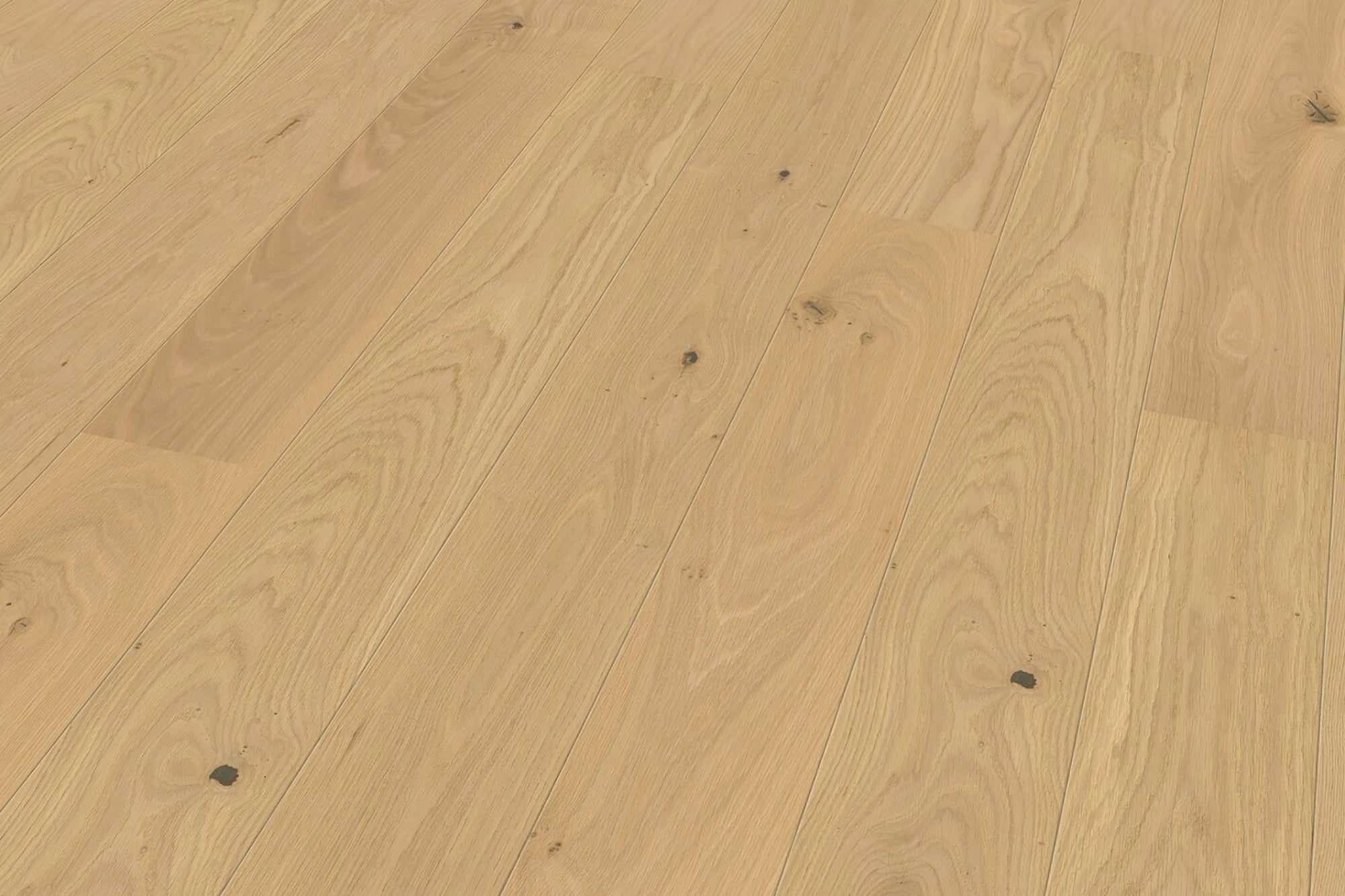 Parkett Landhausdiele Eiche Rohholzoptik gebürstet