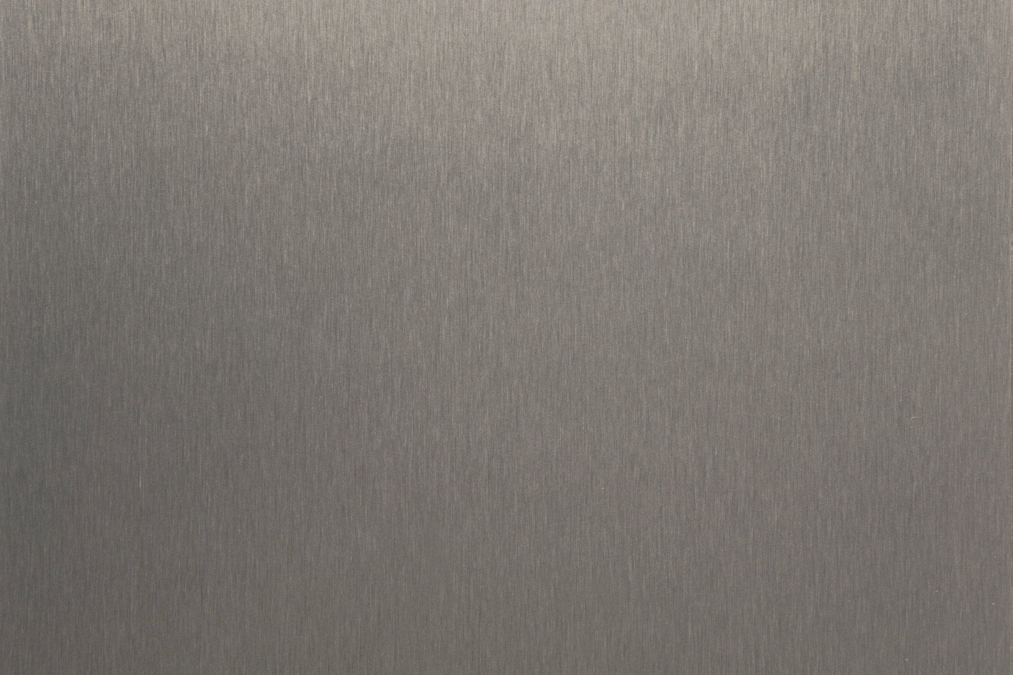 Futtertür Metallic Platin gebürstet Antifingerprint