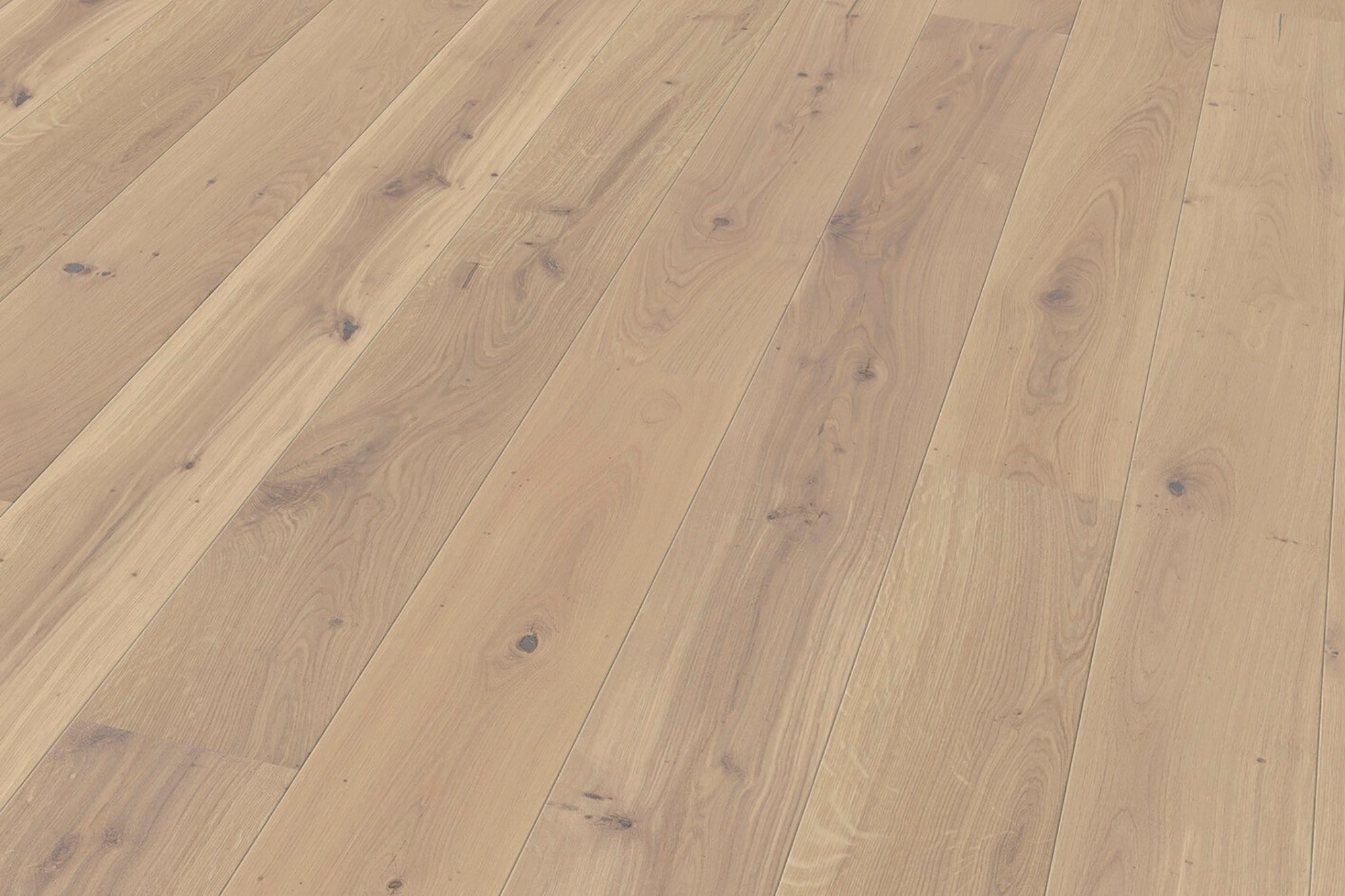 Parkett Landhausdiele Eiche Weiss