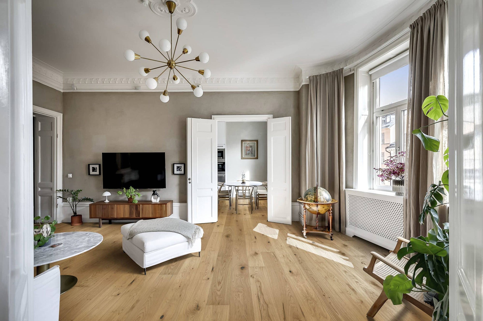 Parkett Landhausdiele Eiche natur geölt