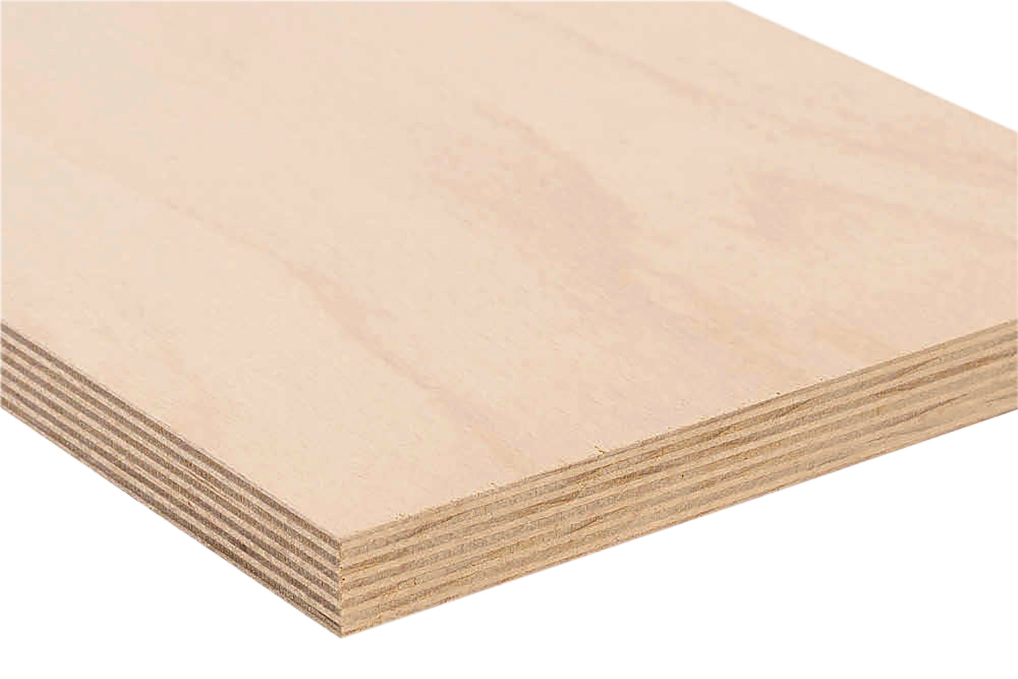 Sperrholzplatte Buche gebürstet geölt