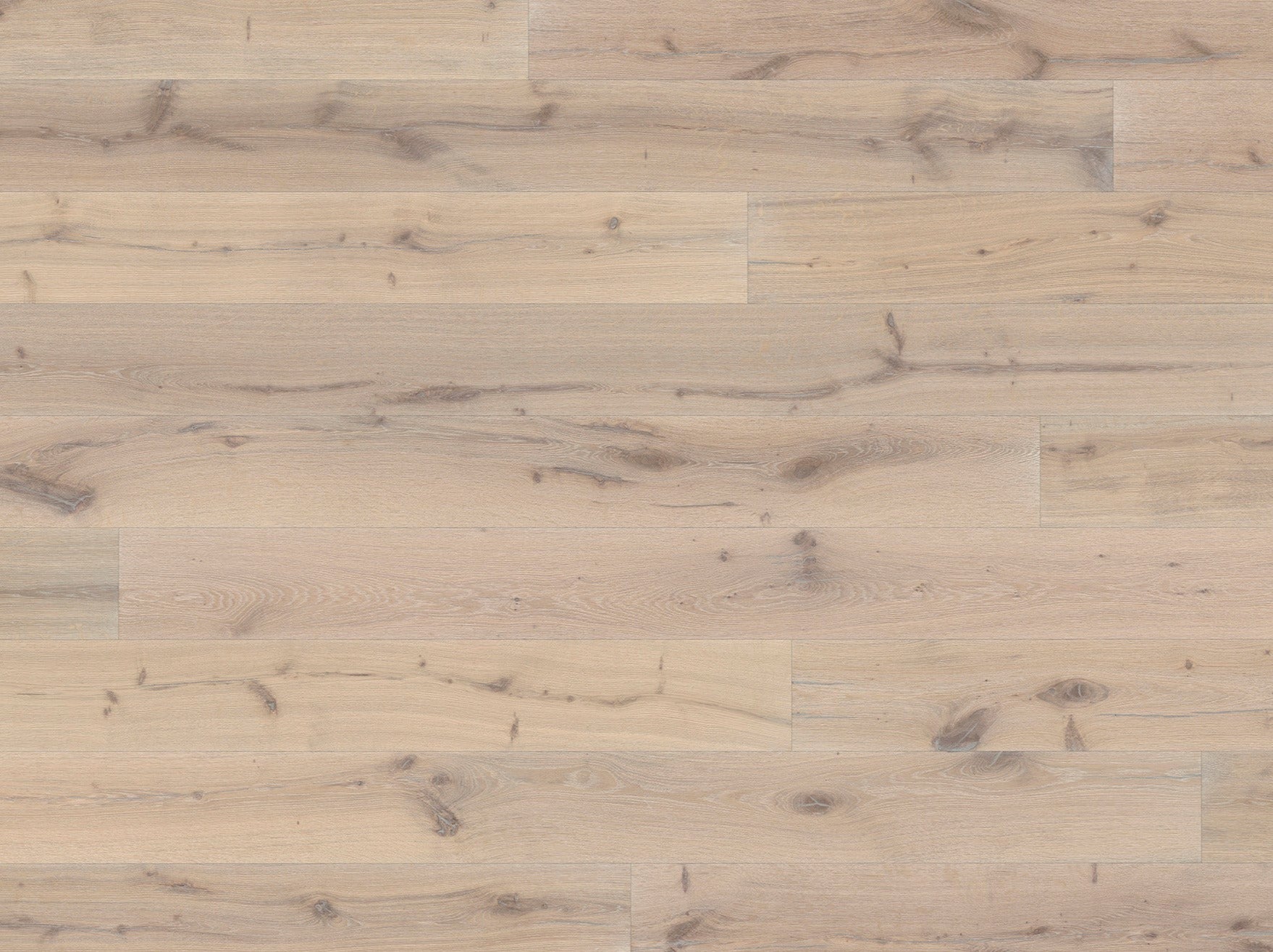 Parkett Landhausdiele Eiche weiss gebürstet