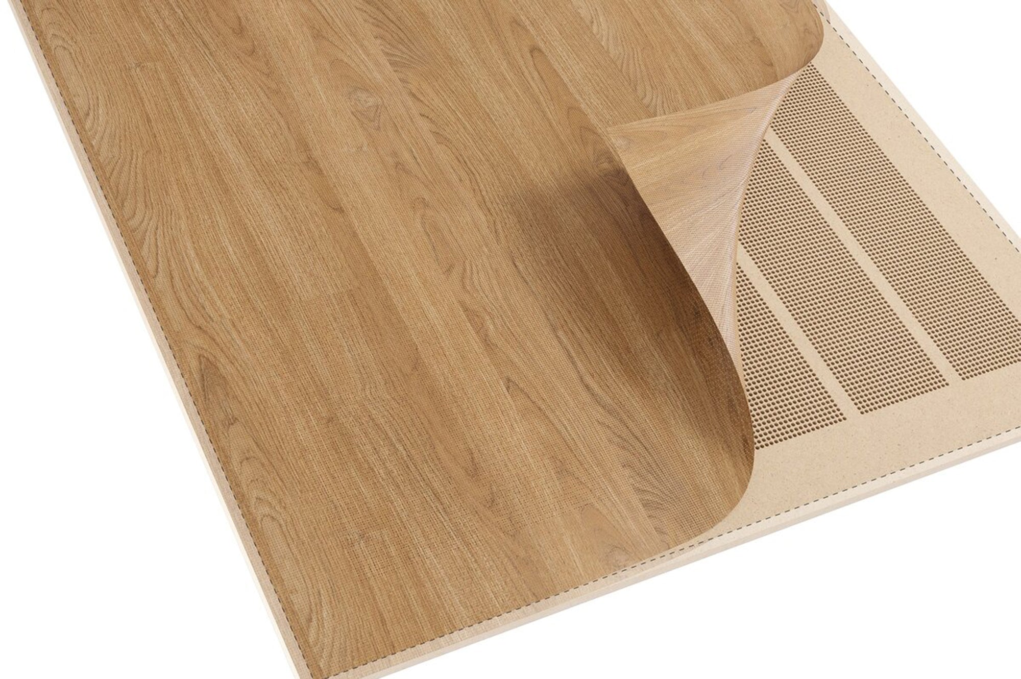 Akustikplatte Eiche Dekor natur Mikroperforation 3/3/1mm