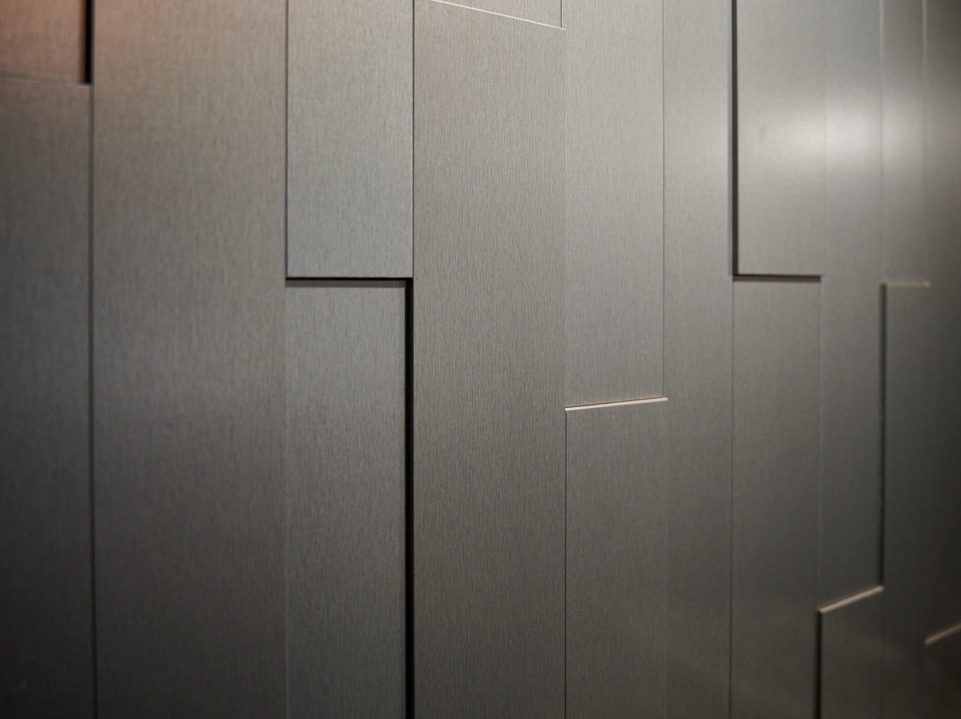 Design Paneele Metallic Edelstahl