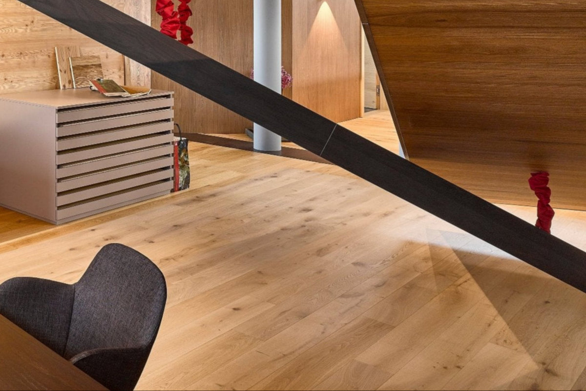 Parkett Landhausdiele Eiche Natur Pur Rohholzoptik